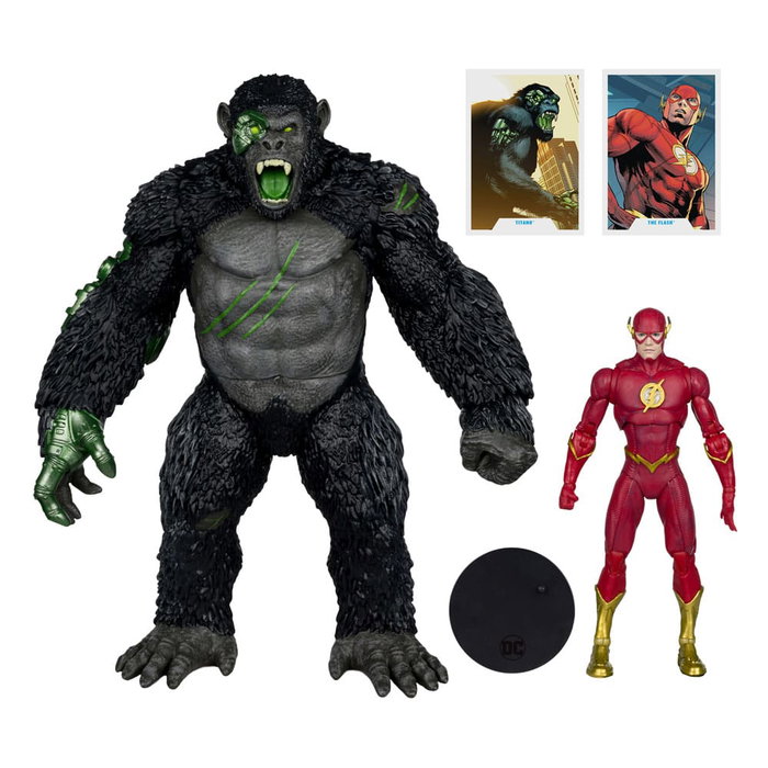 DC Multiverse pack 2 figurines Flash vs. Titano 18 cm DC Multiverse pack 2 figurines Flash vs. Titano 18 cm