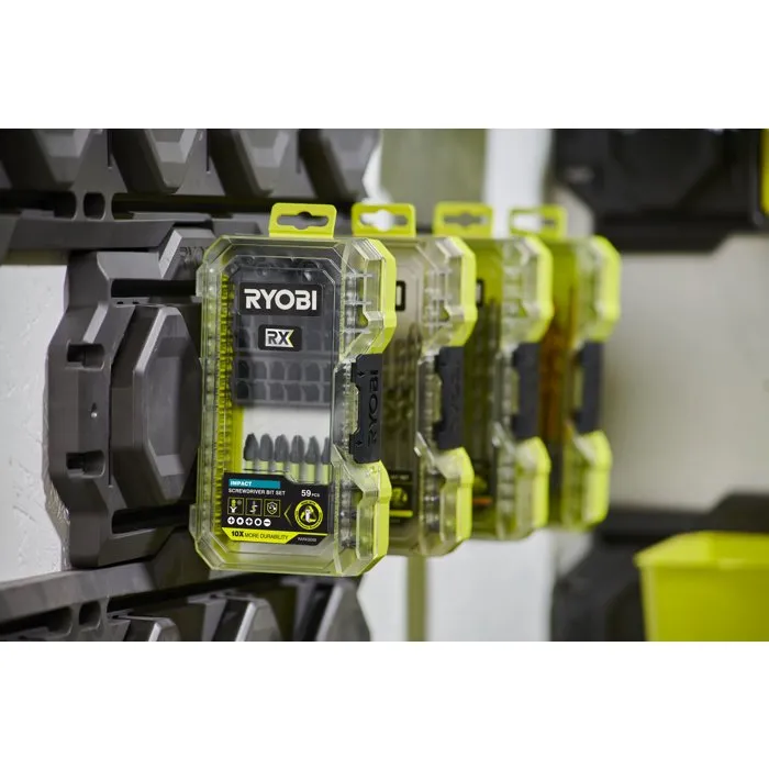 Ryobi Coffret impact RX RARXSD59 avec 59 accessoires Ryobi Coffret impact RX RARXSD59 avec 59 accessoires