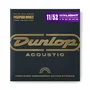 Dunlop 11-52 Jeu de cordes acoustiques Phosphor Bronze Medium Light, Guitare folk