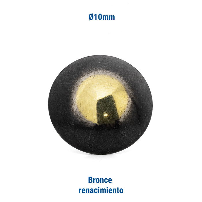 HEICO Clous plats en fer Ø10 finition bronze Renaissance (Set de 5000) HEICO Clous plats en fer Ø10 finition bronze Renaissance (Set de 5000)