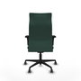 Piqueras Y Crespo Fauteuil Albacete, Vert Bouteille, Mécanisme Synchrone