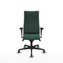 Piqueras Y Crespo Fauteuil Albacete, Vert Bouteille, Mécanisme Synchrone