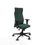 Piqueras Y Crespo Fauteuil Albacete, Vert Bouteille, Mécanisme Synchrone