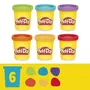 Play-Doh Set Starters Dino des formes et couleurs - Pâte à modeler sensorielle et tactile pour enfants de 2 ans et plus avec 11 accessoires - Loisirs créatifs