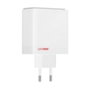 OnePlus Chargeur 100W Duo USB-A USB-C Blanc SUPER VOC