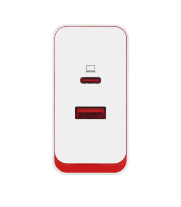 OnePlus Chargeur 100W Duo USB-A USB-C Blanc SUPER VOC