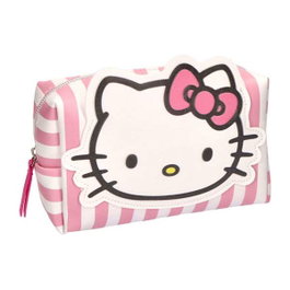 Cerdá Nécessaire de toilette de voyage pour enfant licence Hello Kitty rose, recommandé à partir de 36 mois