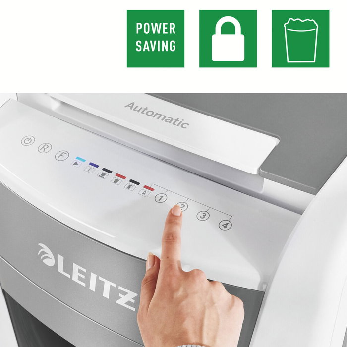 Déchiqueteuse de Papier Leitz IQ 600 Pro Autofeed P4 60 L