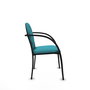 Piqueras Y Crespo Chaise Hellín Turquoise avec Bras Fixes