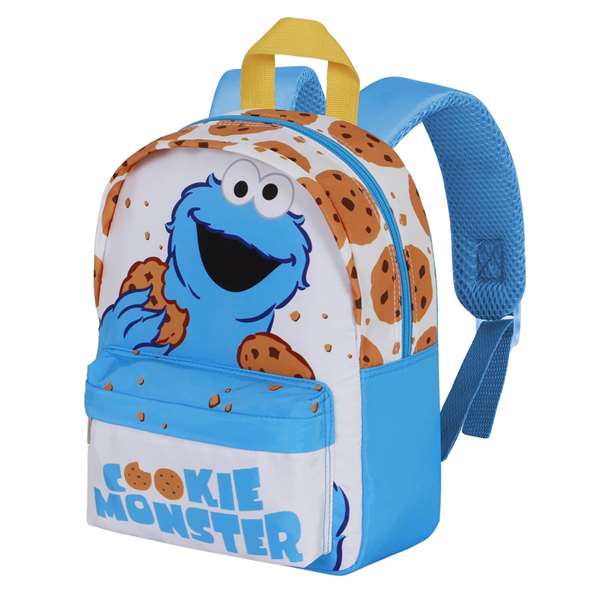 Karactermania Mochila - Monstruo galletas - Mochila préscolaire Joy Cooki avec fermeture à glissière - Polyester - 27 x 22 x 10 cm