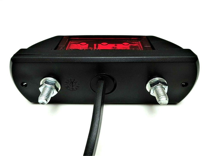 M-Tech Horpol LD 703 Blanc-Rouge LED 12-24V 0,8/1,6W 6 LEDs