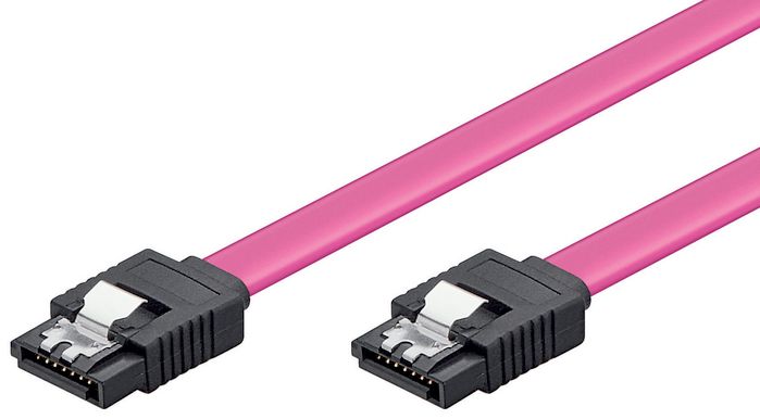 MicroConnect SAT15003C, Câble SATA Mâle-Mâle, 0,3 m (30 cm) MicroConnect SAT15003C, Câble SATA Mâle-Mâle, 0,3 m (30 cm)