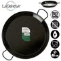 La Dehesa Paellera Esmaltée 46 cm 12 Rations Acier Noire (Set de 4)