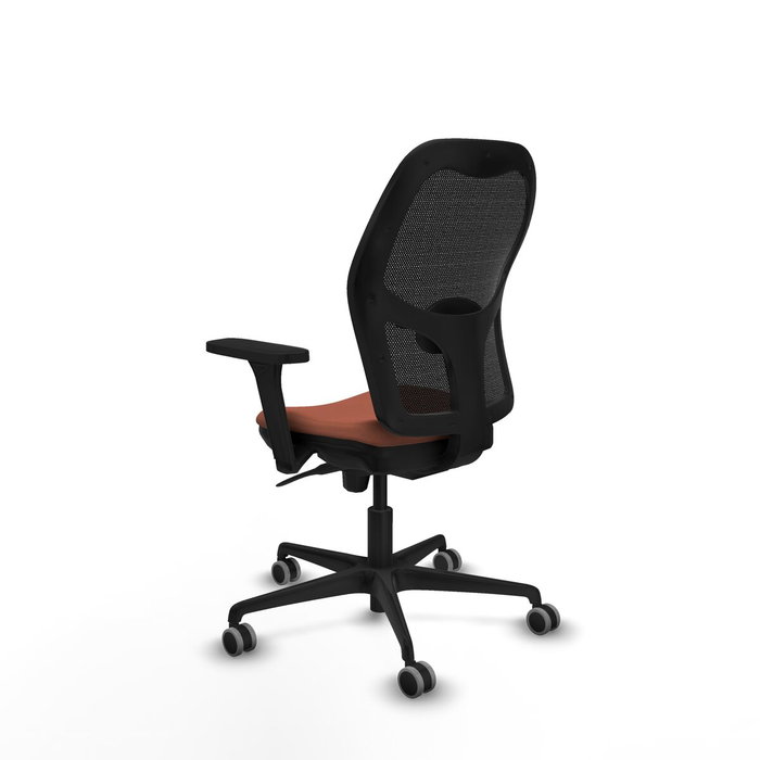 Piqueras y Crespo Chaise de Bureau Jorquera 3D036G0 Marron Noir Piqueras y Crespo Chaise de Bureau Jorquera 3D036G0 Marron Noir