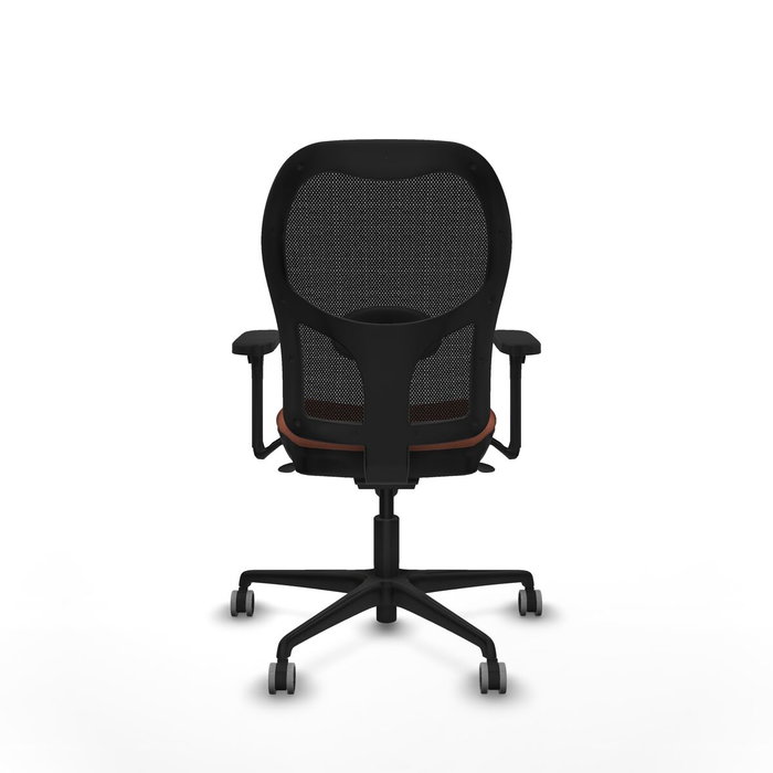 Piqueras y Crespo Chaise de Bureau Jorquera 3D036G0 Marron Noir Piqueras y Crespo Chaise de Bureau Jorquera 3D036G0 Marron Noir