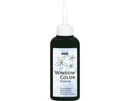 Kreul Window Color noir mat 80ml