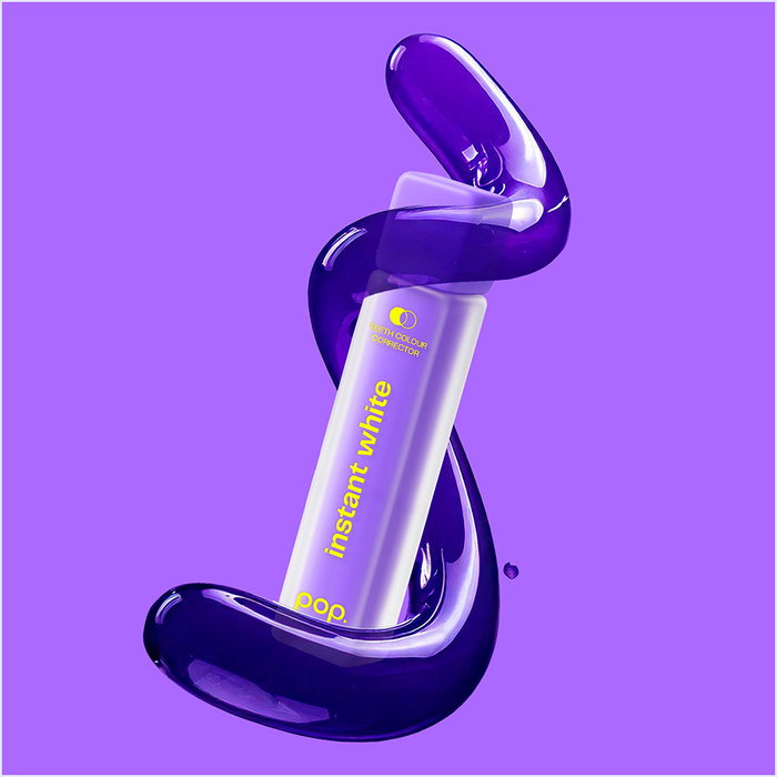 Pop. Correcteur de couleur dentaire sérum blanchissant instantané 10 ml