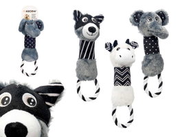 MASCOW MORDEDOR TELA ANIMAL ARO SURT 3 Blanc-Noir