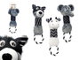Mascow Mordeur en Tissu Forme Animal en Anneau 11x34x9 cm Assortiment Aléatoire (Set de 18)