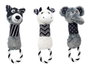 Mascow Mordeur en Tissu Forme Animal en Anneau 11x34x9 cm Assortiment Aléatoire (Set de 18)
