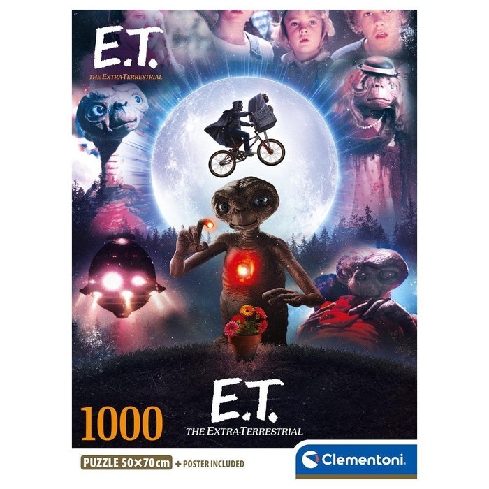 Clementoni Puzzle E.T. l'Extra-terrestre 1000 pièces Compact