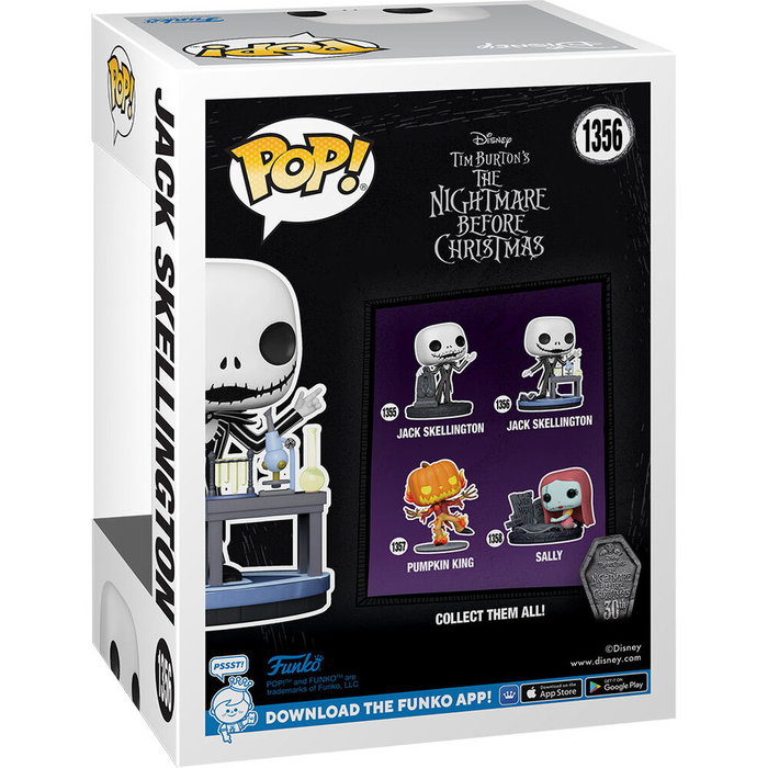 FUNKO Disney Nightmare Before Christmas 30th Anniversary Jack Skellington Pop!