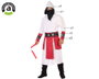 Atosa Déguisement Ninja Homme Adulte Blanc M-L