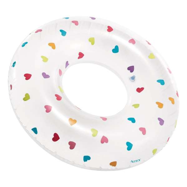 Intex Flotador rueda Magic Tubes 81 cm, Bouée Inflatable Roue pour Enfants de 8 ans et plus, Modèles Surtis en PVC