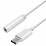 Adaptateur USB-C vers Jack 3.5 mm Aisens A109-0384 Blanc 15 cm