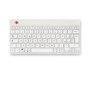 R-Go Tools Clavier ergonomique compact R-Go Compact Break, logiciel de pause intégré, disposition QWERTY italienne, Bluetooth, couleur blanc