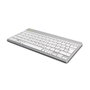 R-Go Tools Clavier ergonomique compact R-Go Compact Break, logiciel de pause intégré, disposition QWERTY italienne, Bluetooth, couleur blanc