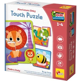 Lisciani Giochi Jouer Apprendre Baby Puzzle Pieces Sensitives