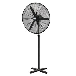 MAURER Ventilateur sur pied Ø 65 x 200 cm Noir 190 W