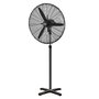 MAURER Ventilateur sur pied Ø 65 x 200 cm Noir 190 W