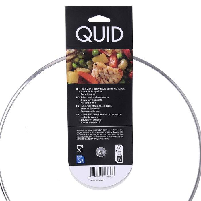 Tapa Vidrio Renova Quid 30 cm (6 Unidades)