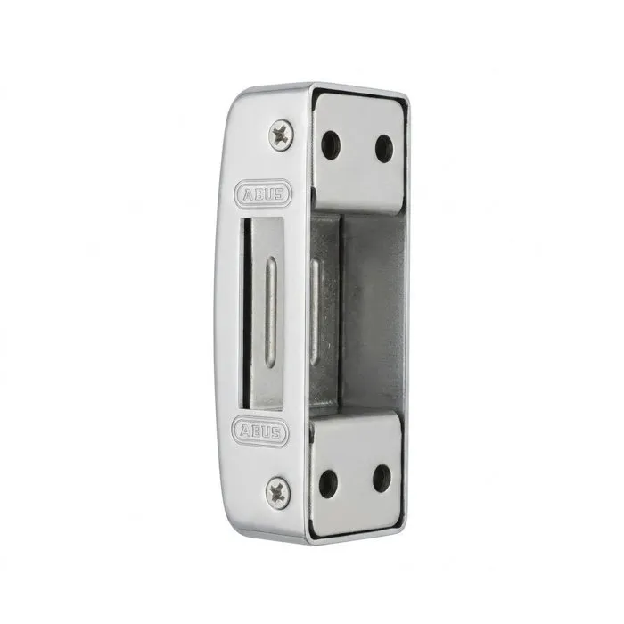 Abus Verrou de porte V83 CB 40 F9 à bouton - Acier brossé Abus Verrou de porte V83 CB 40 F9 à bouton - Acier brossé
