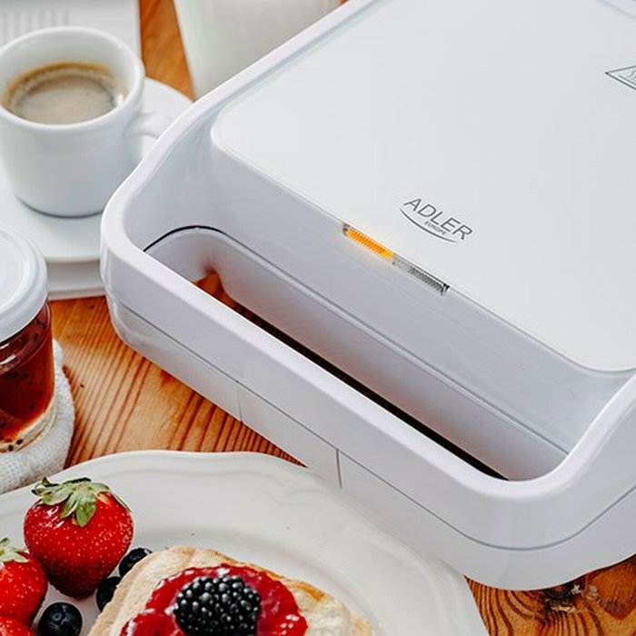 Adler AD 3070w Machine à sandwich Blanc Adler AD 3070w Machine à sandwich Blanc
