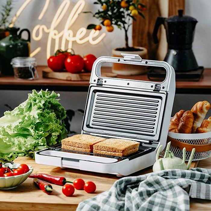 Adler AD 3070w Machine à sandwich Blanc Adler AD 3070w Machine à sandwich Blanc