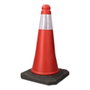 Cône de signalisation Normaluz Rouge 50 cm Réfléchissant