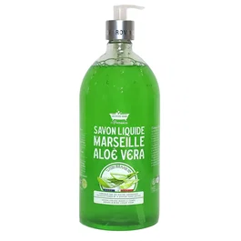 Les Petites Bains de Provence Savon Liquide Aloe Vera 1000 ml