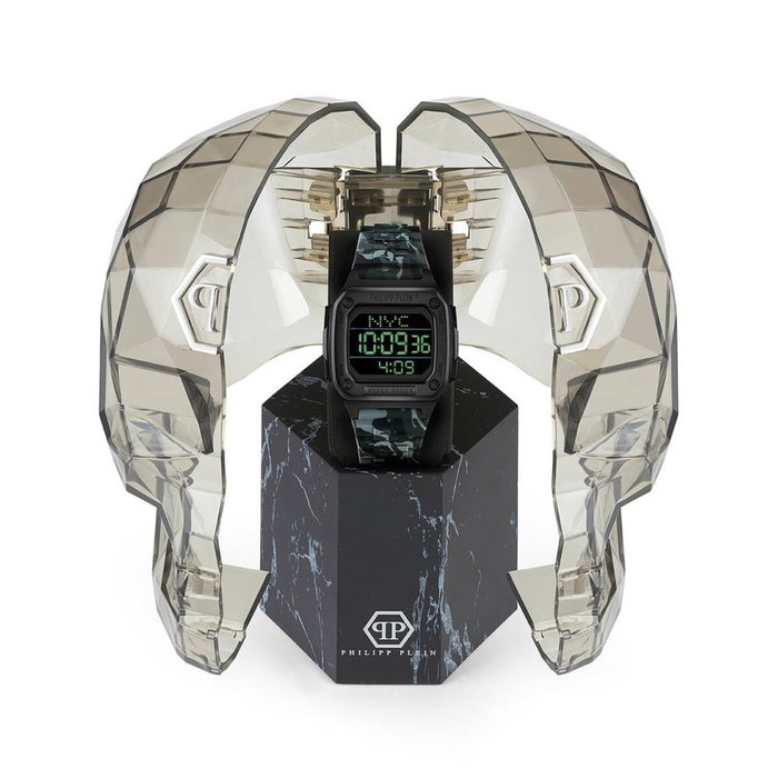 Philipp Plein PWHAA1822 SKULL DIVER Noir Philipp Plein PWHAA1822 SKULL DIVER Noir
