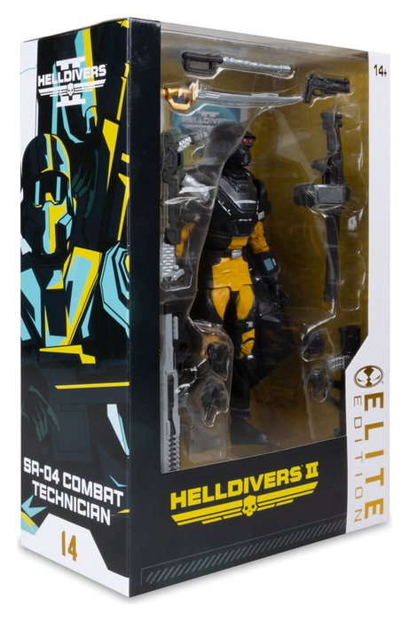 McFarlane Toys Helldivers 2 Elite Edition figurine SA-04 Combat Technician 18 cm McFarlane Toys Helldivers 2 Elite Edition figurine SA-04 Combat Technician 18 cm