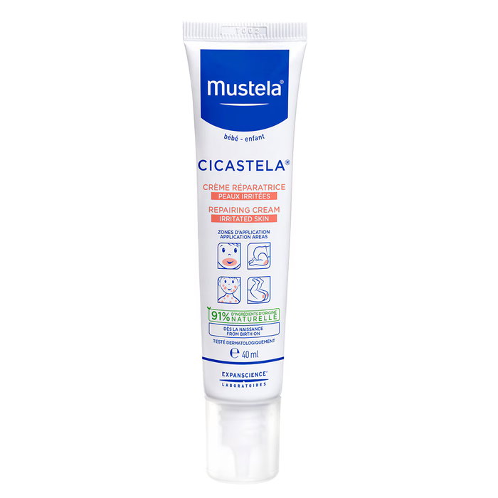 Mustela Cicastela Crème Réparatrice Visage et Corps 40 ml - Soin de la Peau pour Enfants Mustela Cicastela Crème Réparatrice Visage et Corps 40 ml - Soin de la Peau pour Enfants