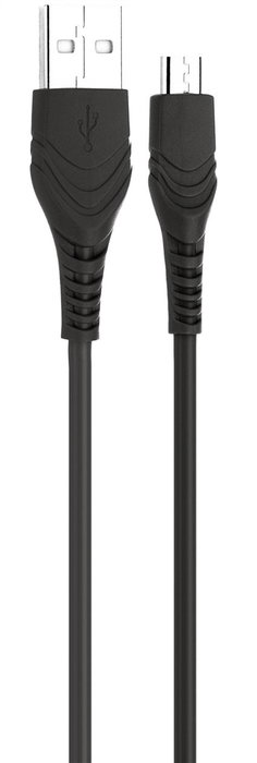Elbe Cable CA-1105-MICRO - Câble USB vers Micro USB 1,5 mètres Noir - Pour charge et synchronisation de données