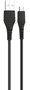 Elbe Cable CA-1105-MICRO - Câble USB vers Micro USB 1,5 mètres Noir - Pour charge et synchronisation de données
