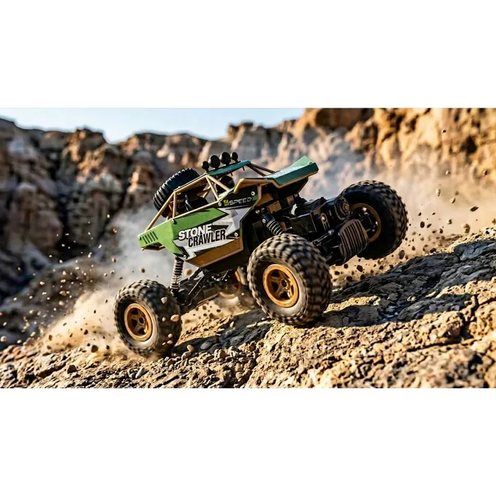Silverlit Stone Crawler 1:18 - Voiture télécommandée tout-terrain