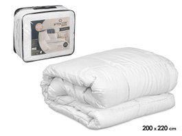 Giftdecor Remplissage Nordique 200x220 cm Blanc Polyster (Set de 3)