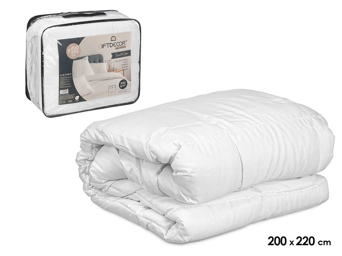 Giftdecor Remplissage Nordique 200x220 cm Blanc Polyster (Set de 3) Giftdecor Remplissage Nordique 200x220 cm Blanc Polyster (Set de 3)