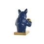 Home ESPRIT Figurine Décorative Bleu Orange Doré (2 Unités)