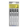 WOLFPACK LINEA PROFESIONAL Lot de 5 lames de scie sauteuse pour métal fin HSS 21 TPI